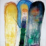 Three of Us, olja på duk 160 x 140 cm, 2003