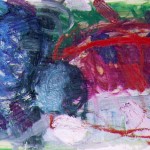 Untitled, olja på plexiglas 19,5 x 40 cm, 2002