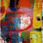 Utan titel, olja på duk 170x140 cm, 2003