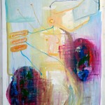 Someome is thinking of you <br />olja på duk, 140 x 110 cm, 2012